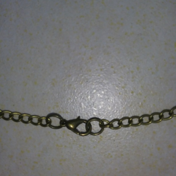 🆕 Steampunk Style Gear Necklace mixed metals 28" - Picture 4 of 5